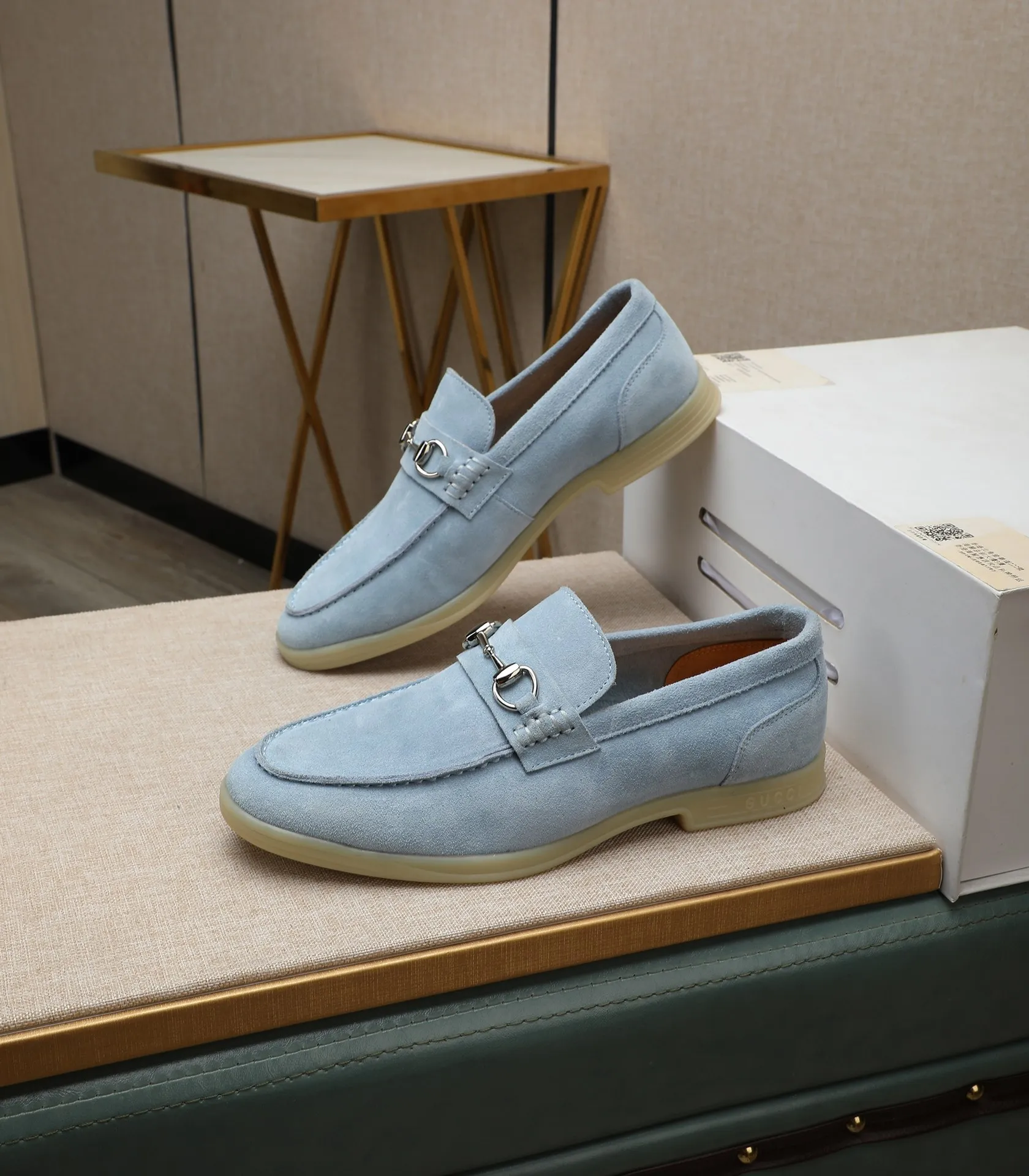 Men's shoes 💰520 📛📛Original (water-dyed cow lining) GUCCI official website formal shoes🌀 Italian 🇮🇹Imported cowhide➕Top imported water-dyed cowhide lining💋Finely handmade Original bottom, the real thing looks better when photographed in person Standard size 38-44